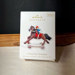 “A Pony for Christmas” Hallmark Keepsake Ornament